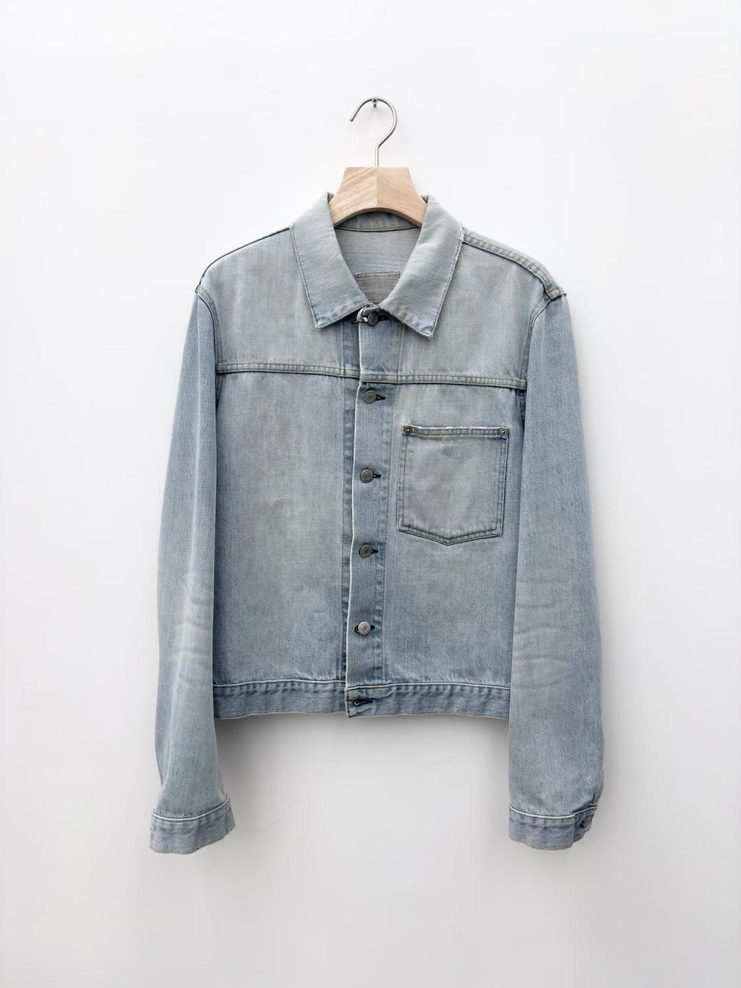 90's ONE POCKET DENIM JACKET | 후루츠패밀리