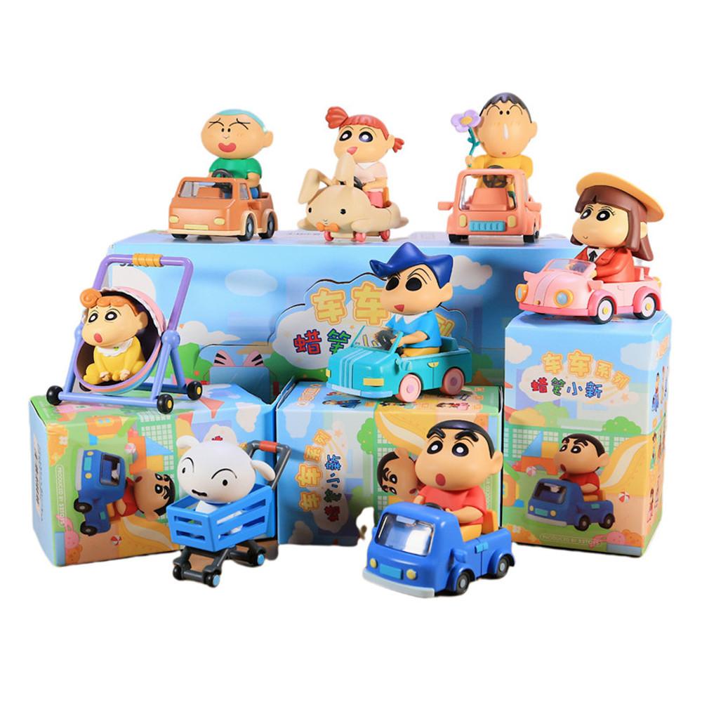 52toys 짱구 자동차 시리즈 피규어 랜덤 박스 세트 (8개입)