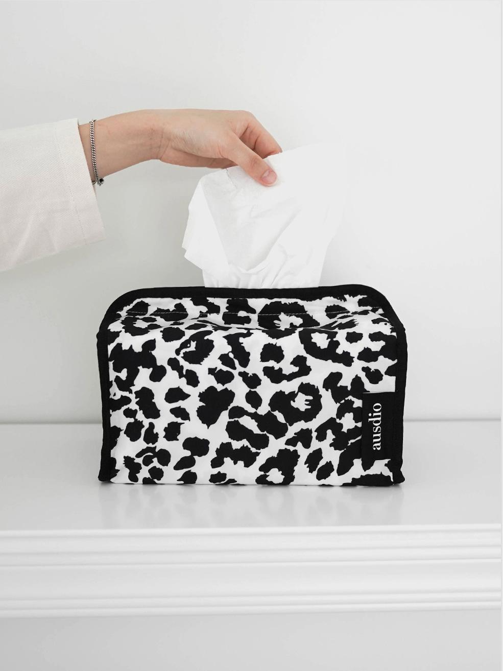 호피 티슈케이스