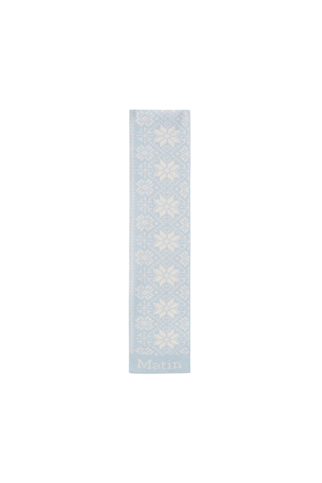 MATIN SNOWFLAKE MUFFLER IN IVORY