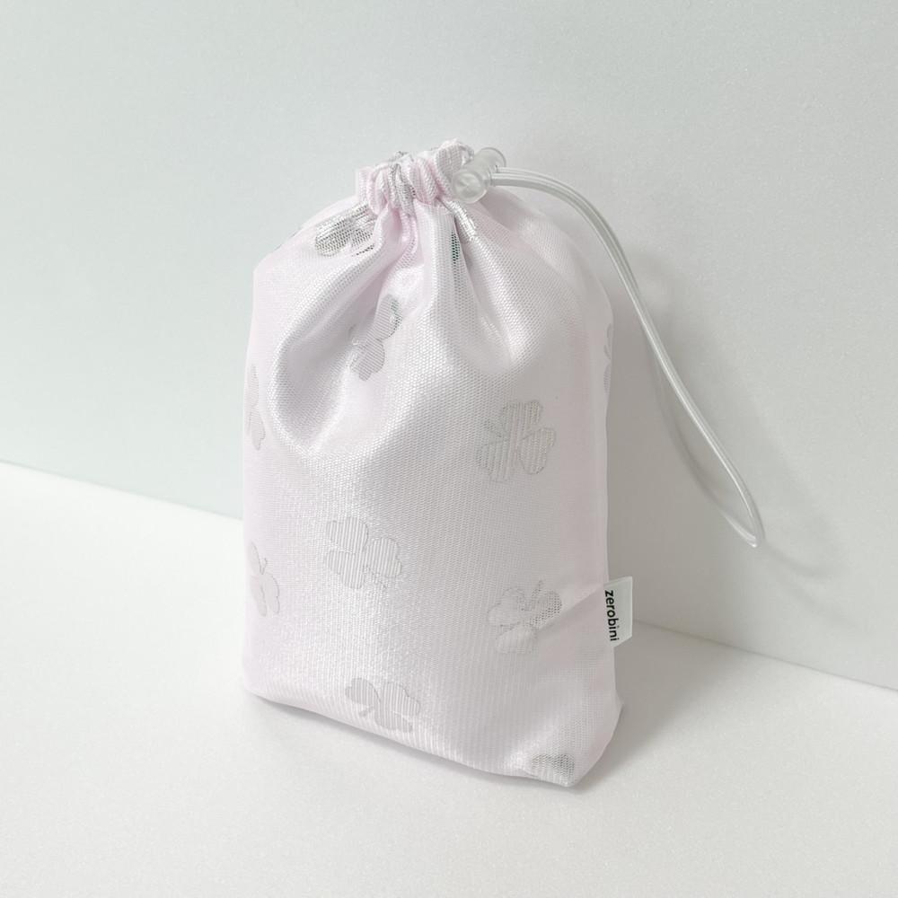 큐티파이 파우치 silver clover