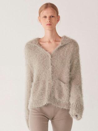 [단독] SAILOR KNIT CARDIGAN(mint gray)