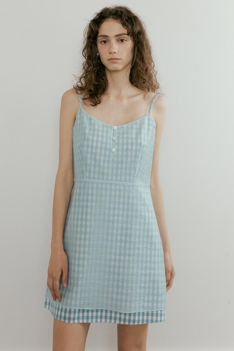 [6/7 예약배송] Nailly dress Mint