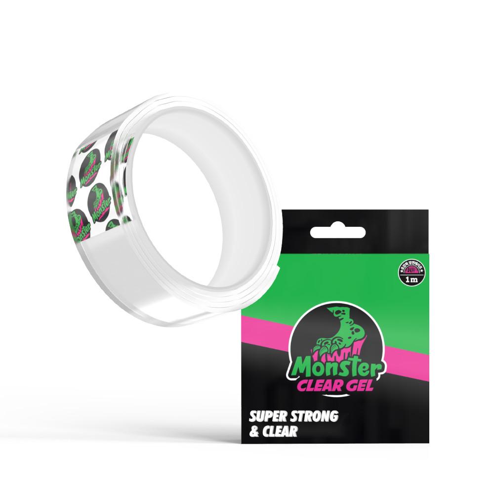 몬스터 클리어겔 1m 초강력 양면테이프 실리콘 아크릴 강력 투명 폼 블랙박스 접착 차량용