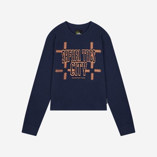 1/2 S.T.C. LIGHTING LOGO L/S (NAVY)