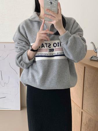 이런 상품 어때요? [무배] 오하 후리스 기모 하이넥 반집업 맨투맨