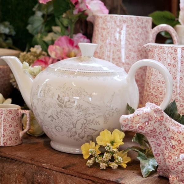 그레이 아시아틱 페잔트 티팟 기프트 세트 (SMALL)