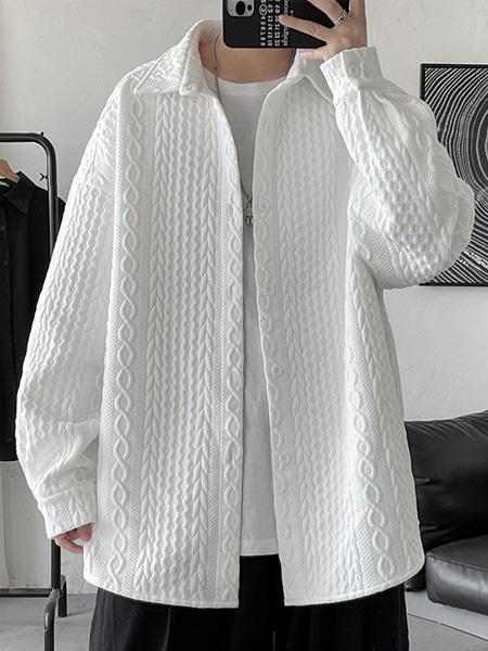 플레이 빅사이즈 엠보 셔츠