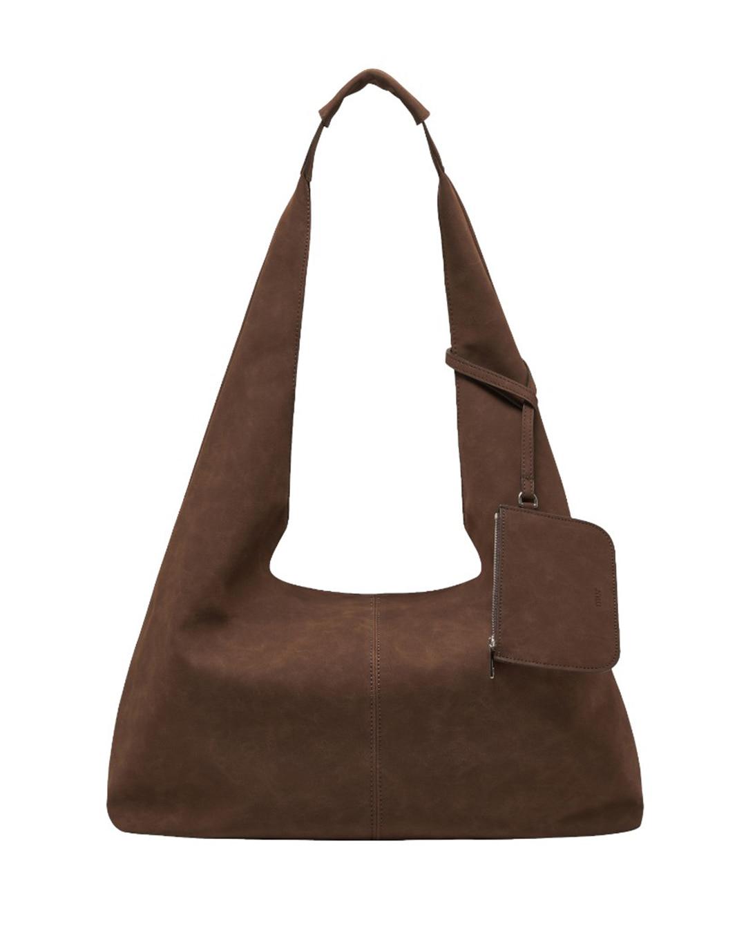 Lemore Bag-르모어백 / Suede Darkbrown