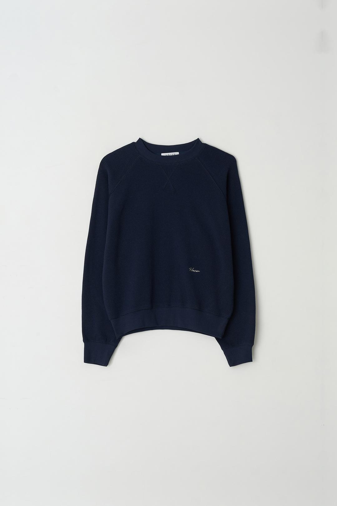 [3rd] Waffle Raglan Sweatshirt
