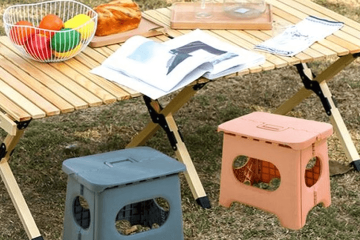 접이식 미니 캠핑 의자 휴대용 스툴