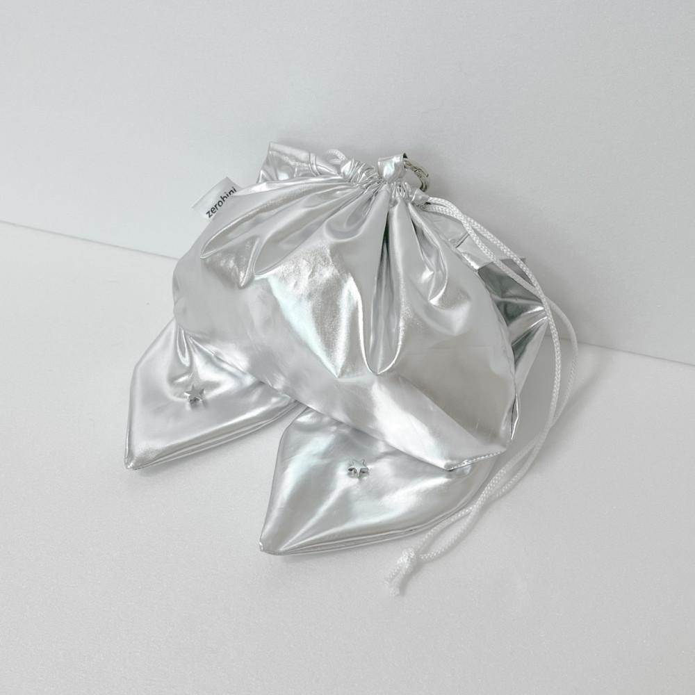 토끼파우치 silver