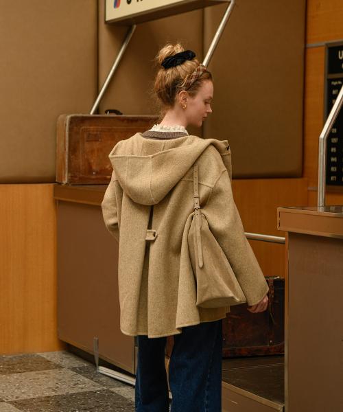 [WOOL]샌드비조헤링본코트 (QYCT250457)