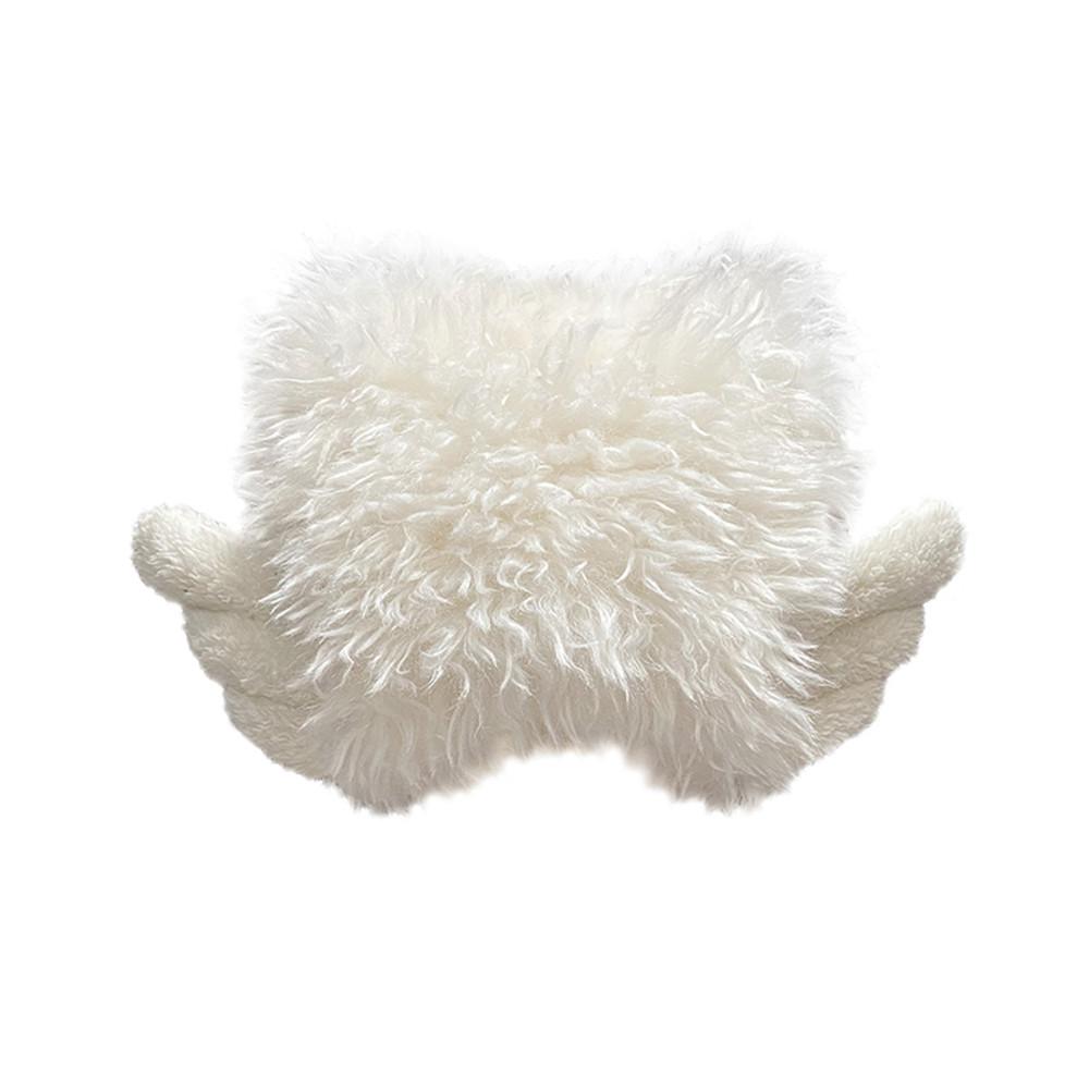 CFIERCE 씨피어스 플러피 엔젤윙 비니 모자 FLUFFY ANGEL HAT