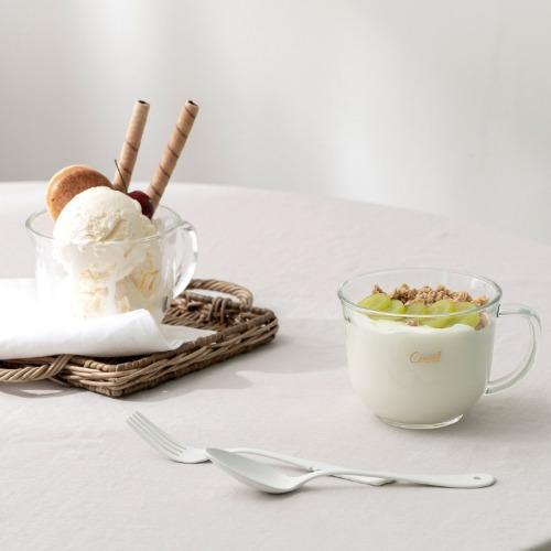 골드 시리얼 머그