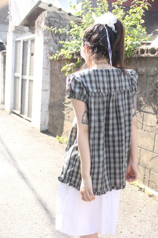 히피디피 dodo check blouse (3color)