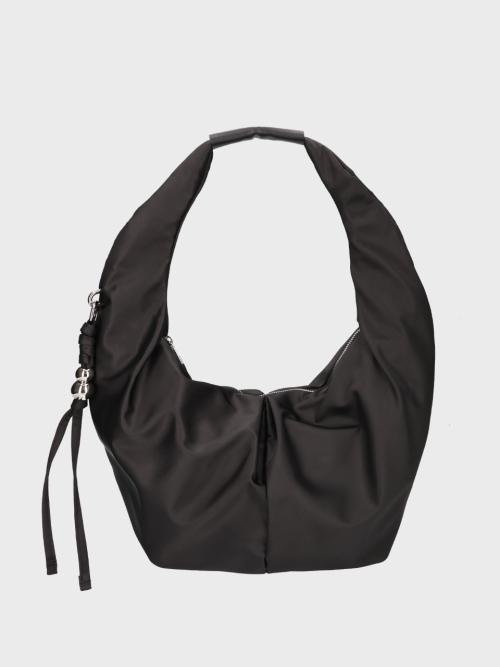 VILLAGE BAG SATIN BLACK 빌리지백 사틴 블랙