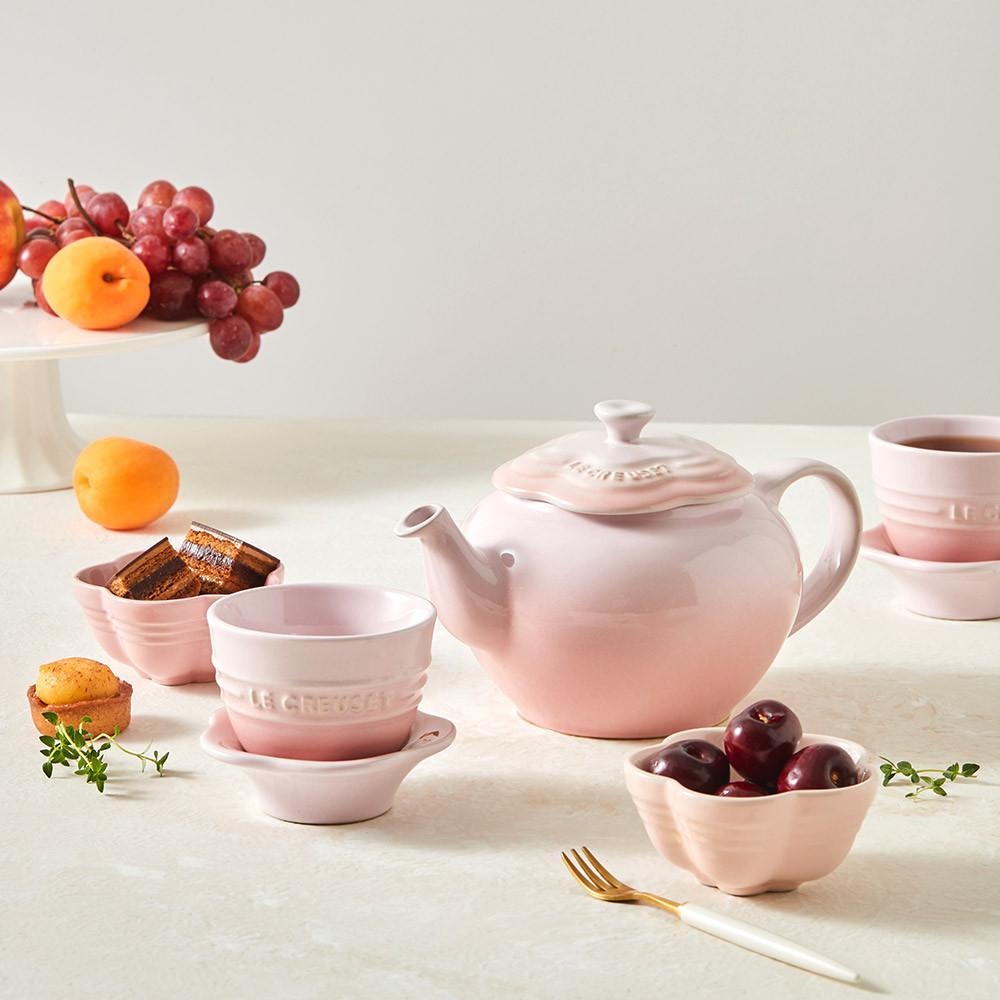 (르크루제) 플라워 티팟세트 (색상선택)