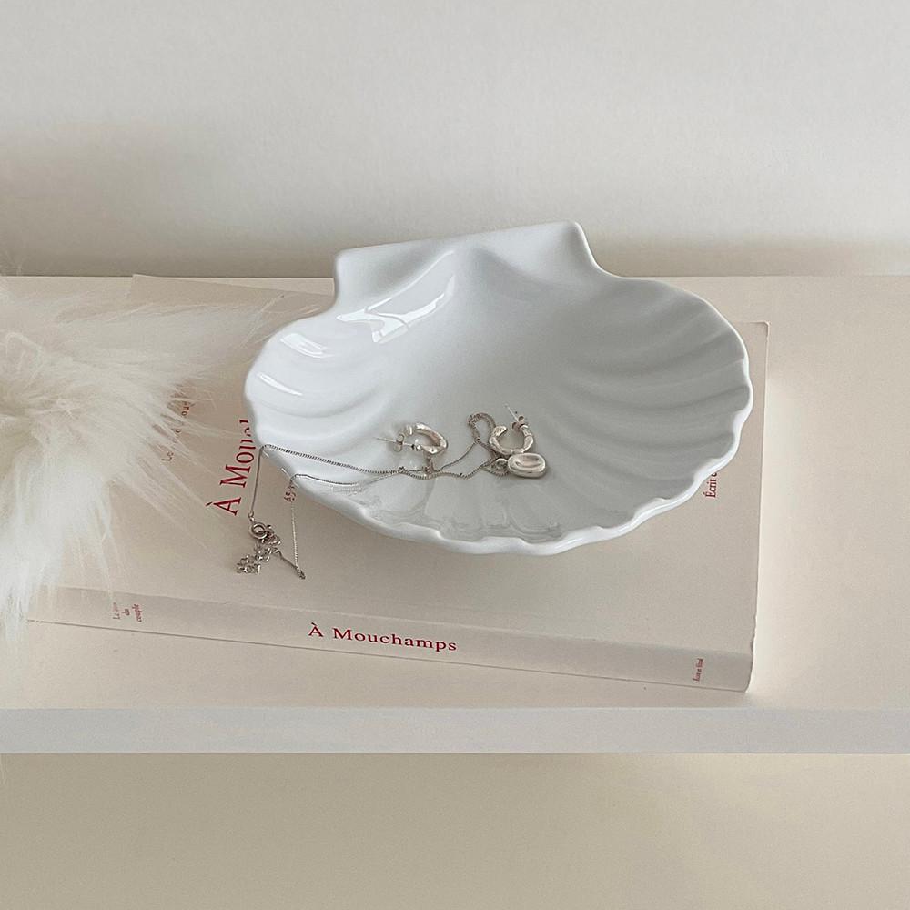 Porvasal 폴바살 쉘 플레이트 조개 접시 악세사리 트레이