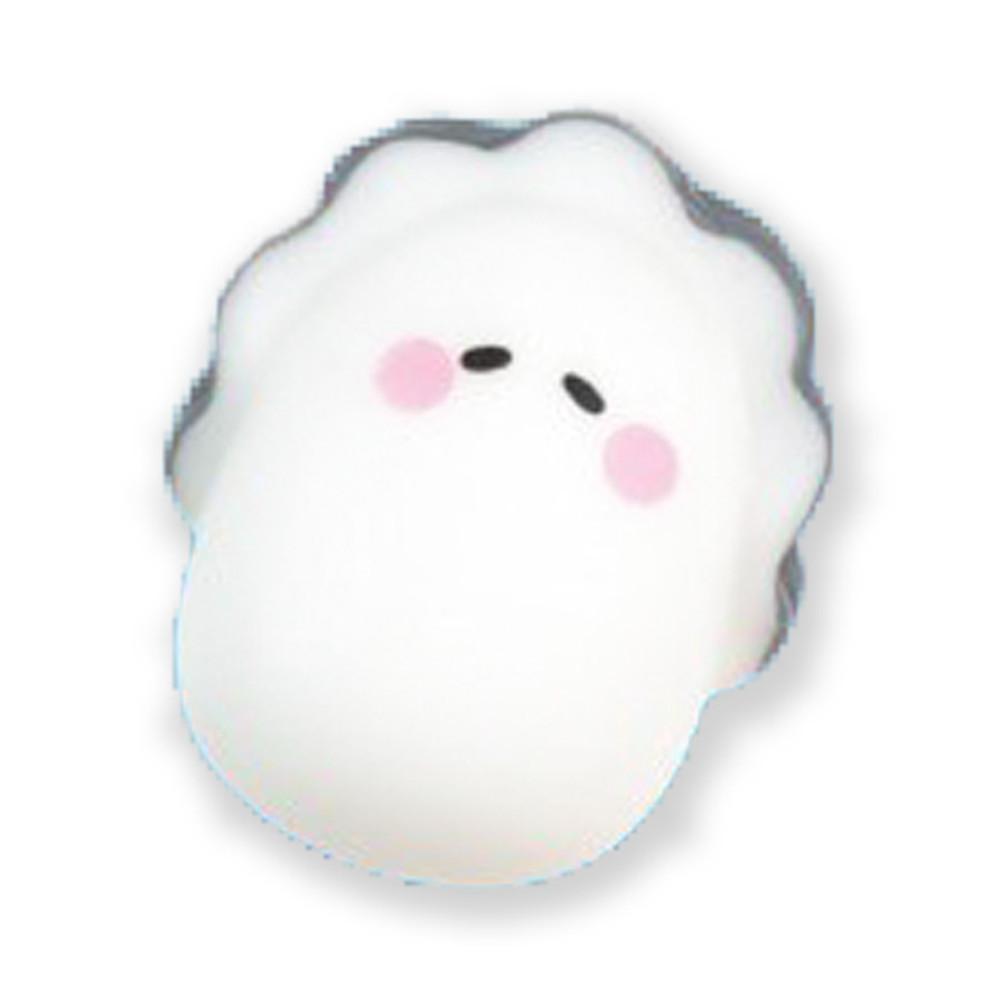 에르 가챠 부들부들 탱탱한 감촉의 귀여운 카기상 굴 피규어 새근새근 화이트