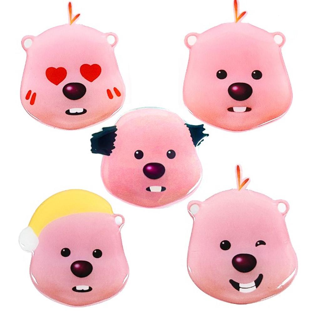 대머리 아저씨 캐릭터 핸드그립 스마트톡 거치대