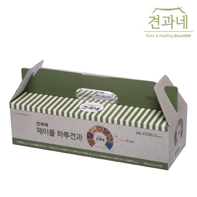 메이플 하루견과 20gX25팩(피칸 메이플호두 아몬드 캐슈넛 베리)+1봉 추가