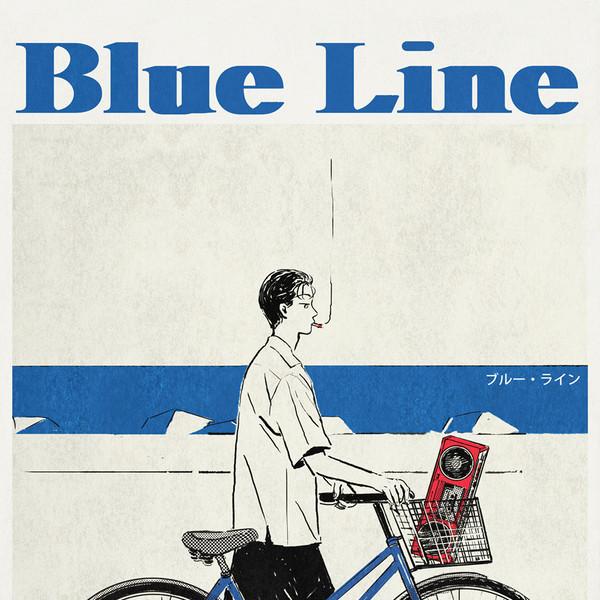 Blue Line [A3] Digital Print