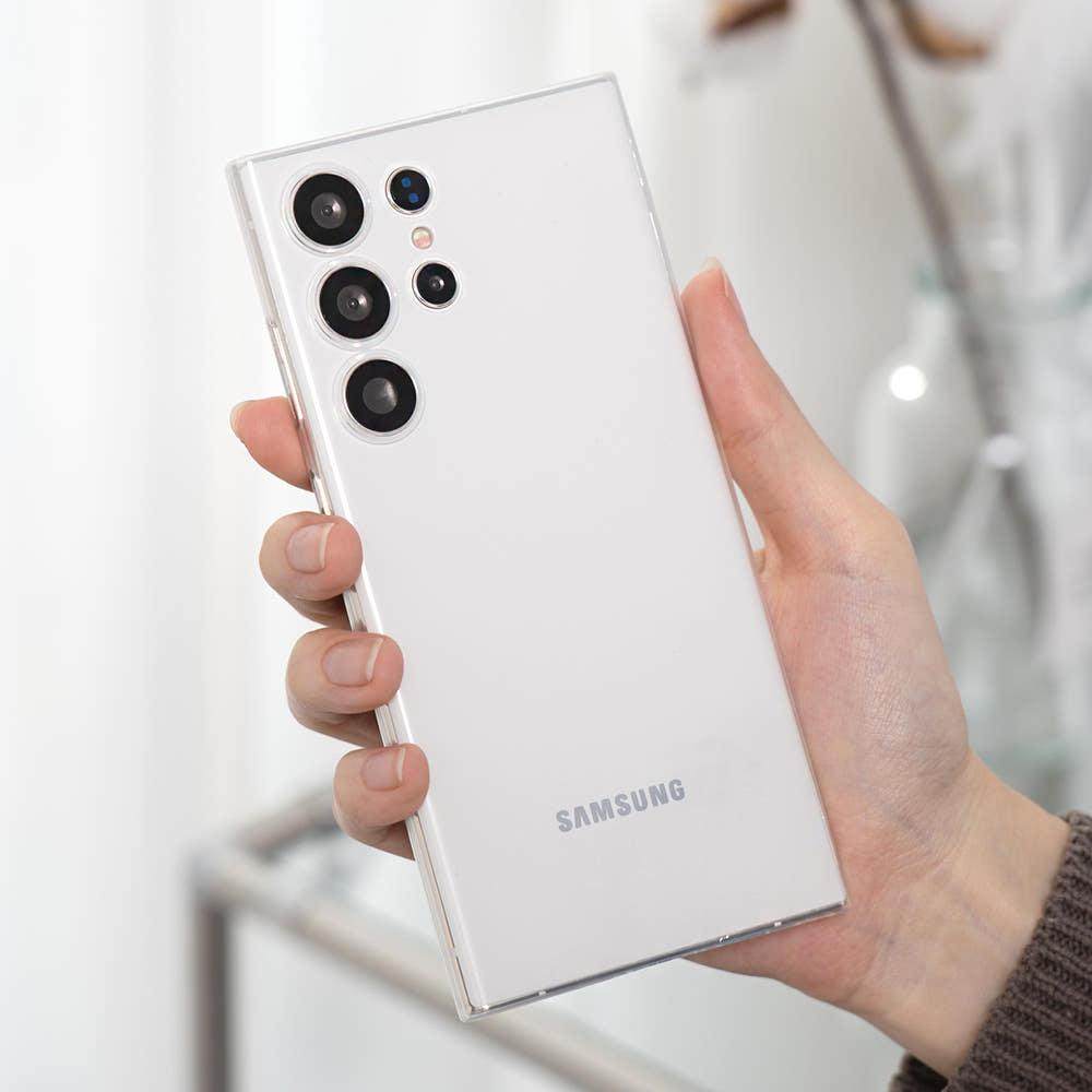 끼움 갤럭시 S24 울트라 Zero03 변색없는 생폰 케이스 투명