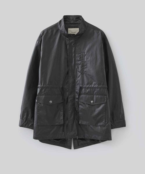 코팅 M65 피쉬테일 자켓 (블랙)