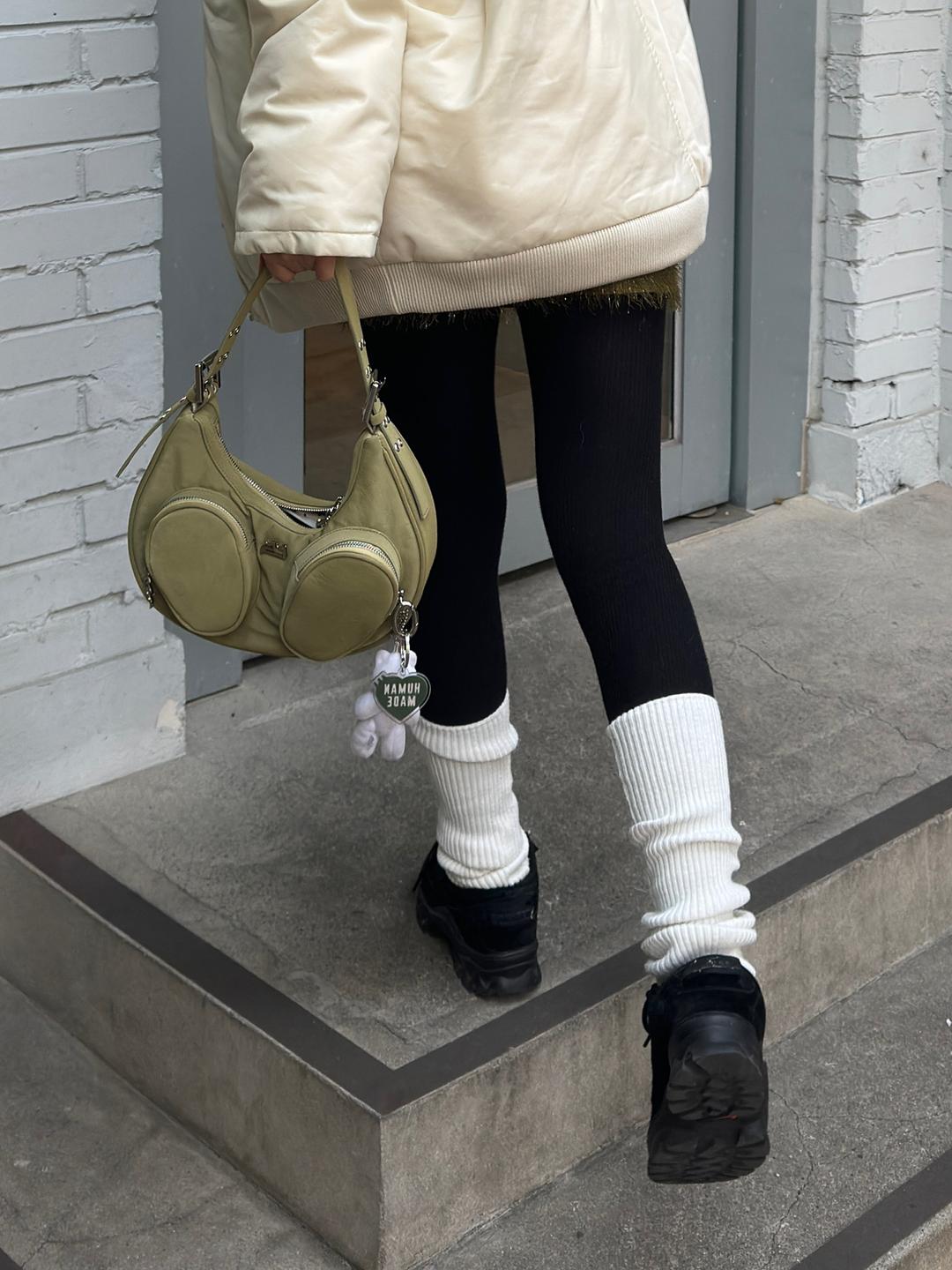 골지 루즈 레그워머 4color