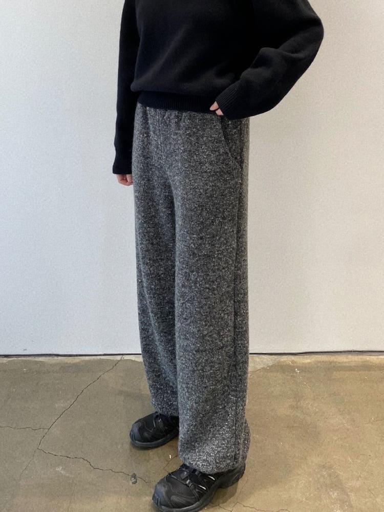 Wool Boucle Jogger Pants 울 부클 조거 팬츠 ( 2color )