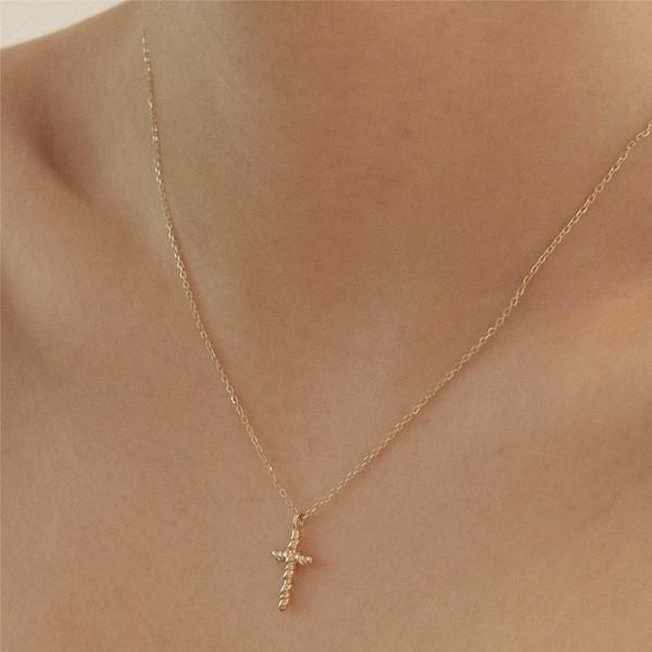 [14k/18k]  twine cross N
