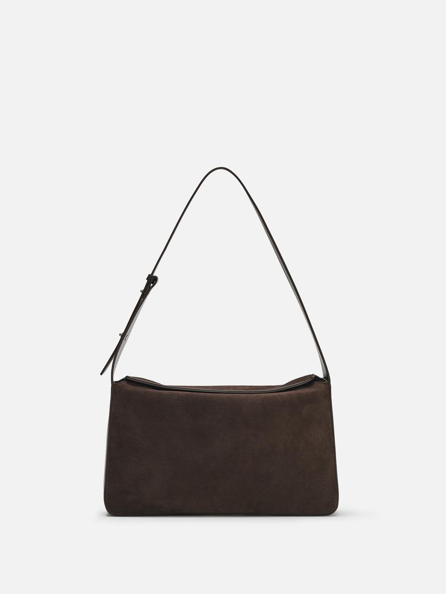 Dubu shoulder bag Suede Umber