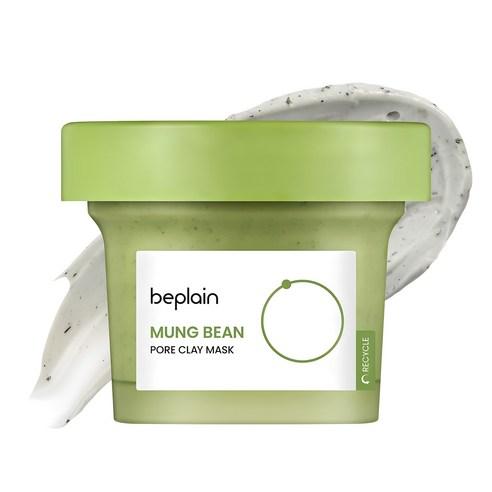 비플레인 대용량 녹두 모공 클레이 워시오프 팩 200ml