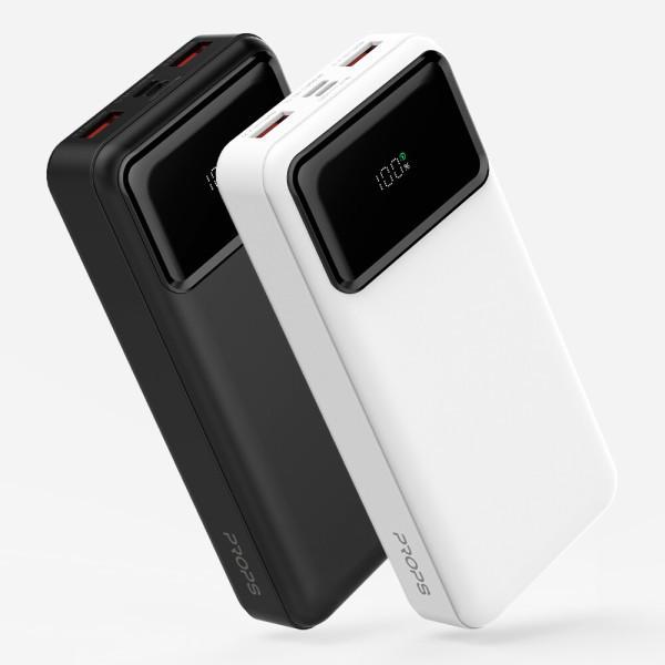 프롭스 22.5W 고속충전 LED잔량표시 대용량 보조배터리 20000mAh 차지고