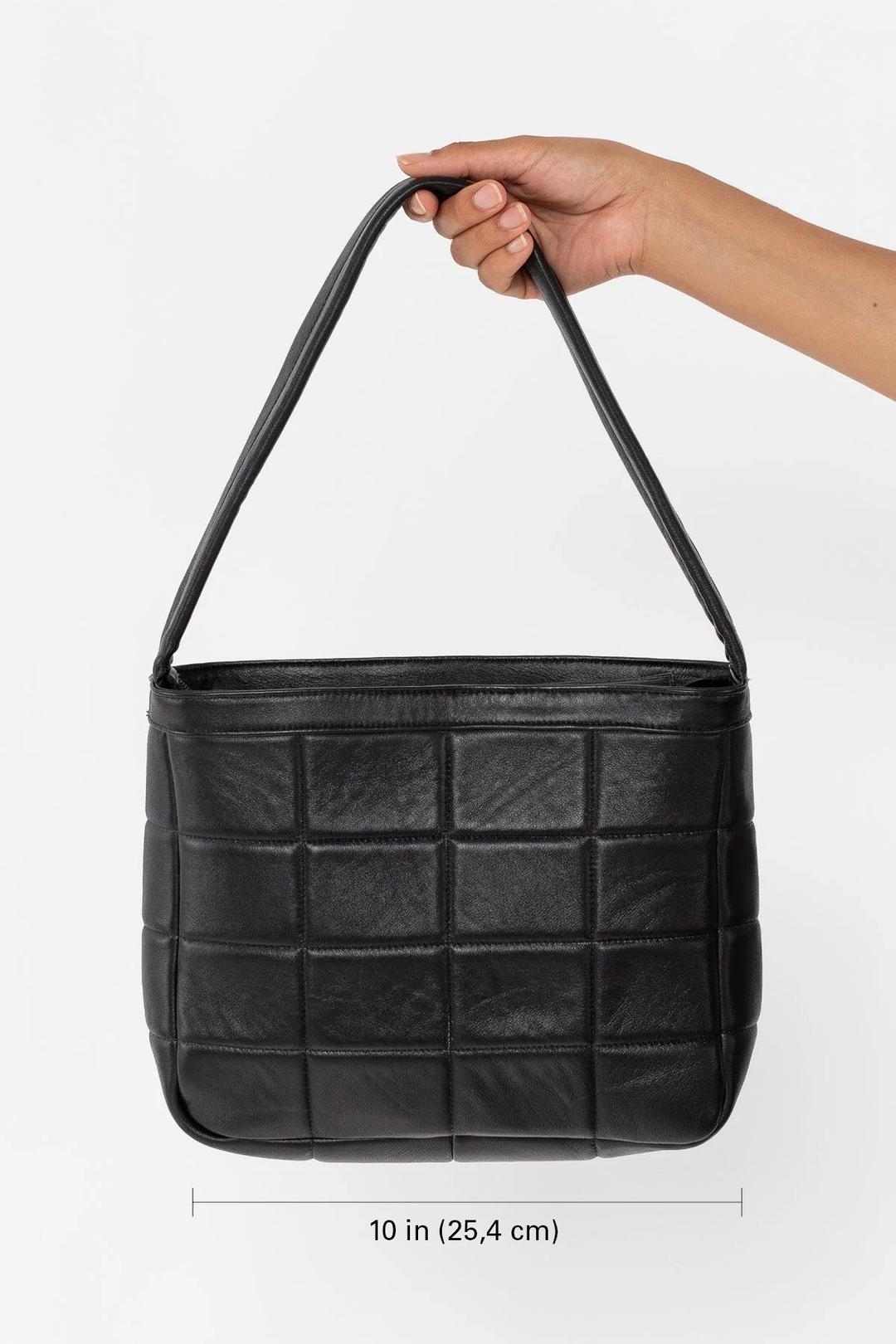 RLH3452 - The Quilted Lambskin Bag - Black / OS