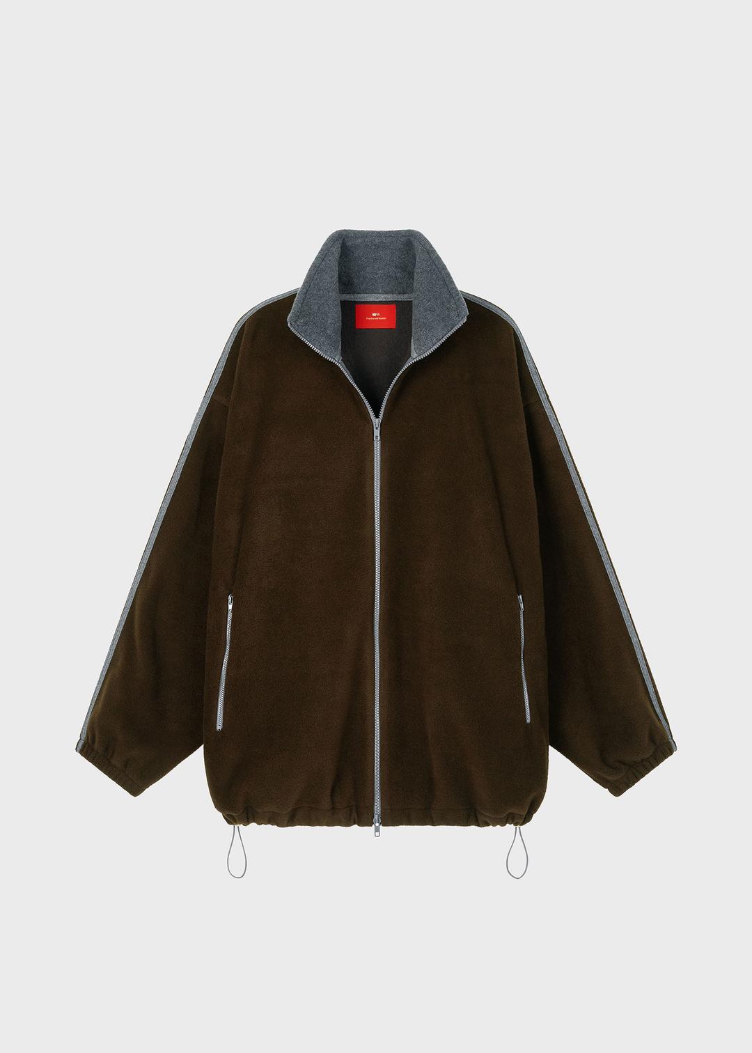 Fleece Up Jacket Brown