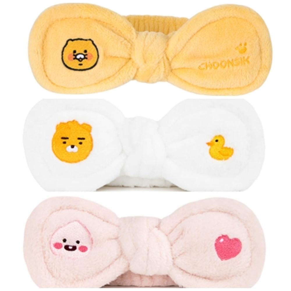 카카오프렌즈 와이어 헤어 세안밴드 (리틀 어피치, 리틀 라이언,춘식이)