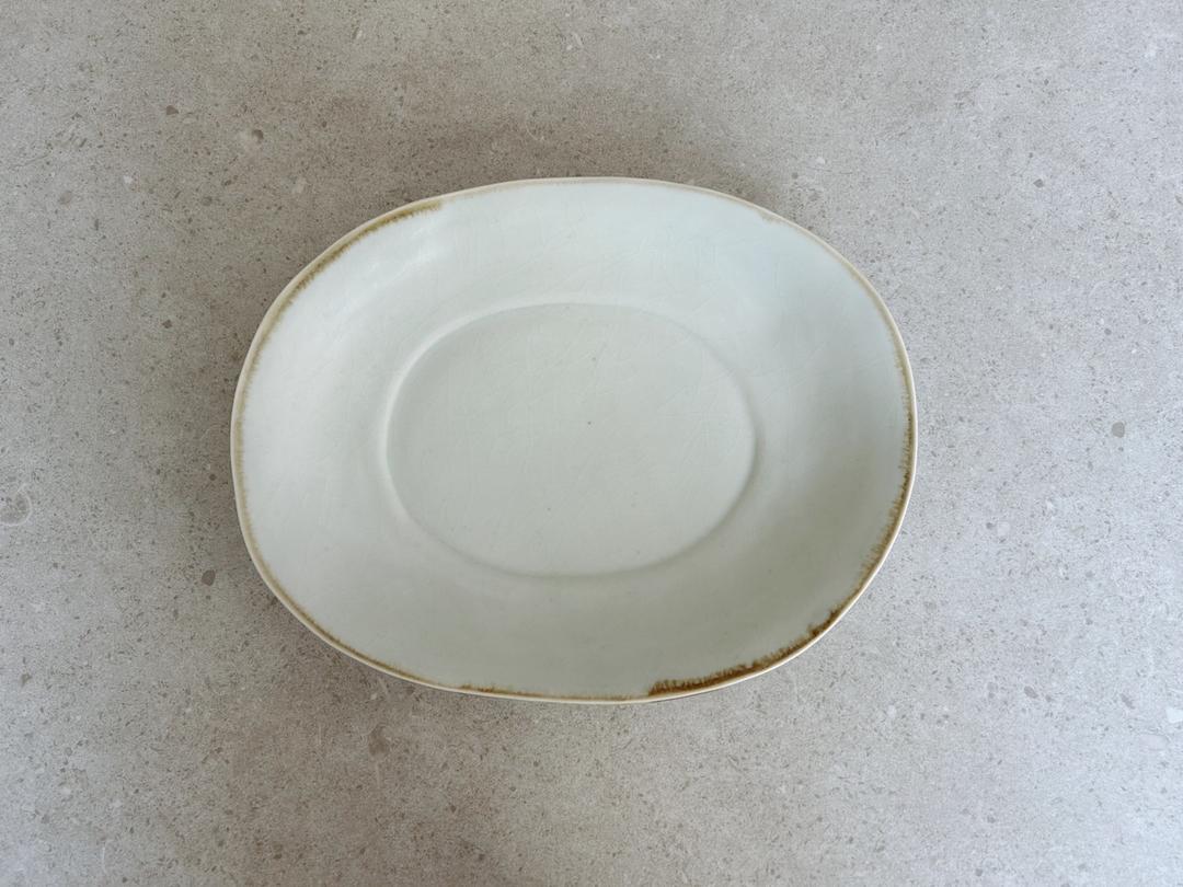 [Kazune Mizutani] Soft Oval Plate (L)