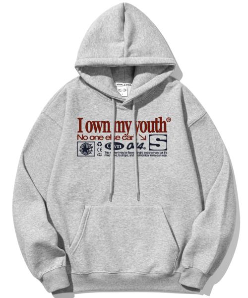 [기모선택] My Youth 헤비테리 후드