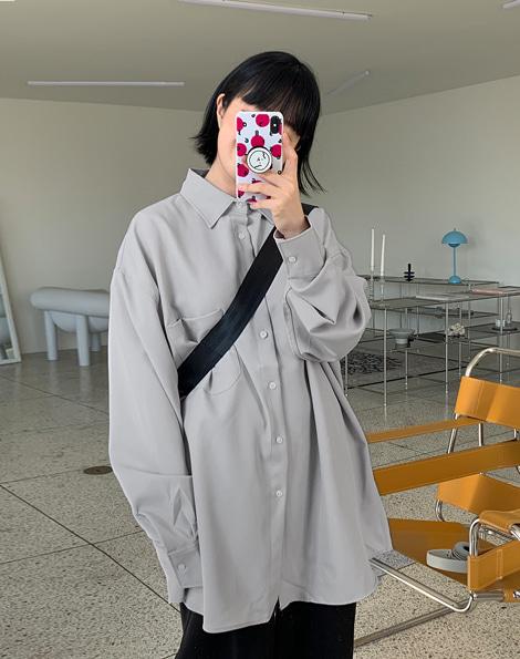 [unisex] 콜비 박시 셔츠 (5color)