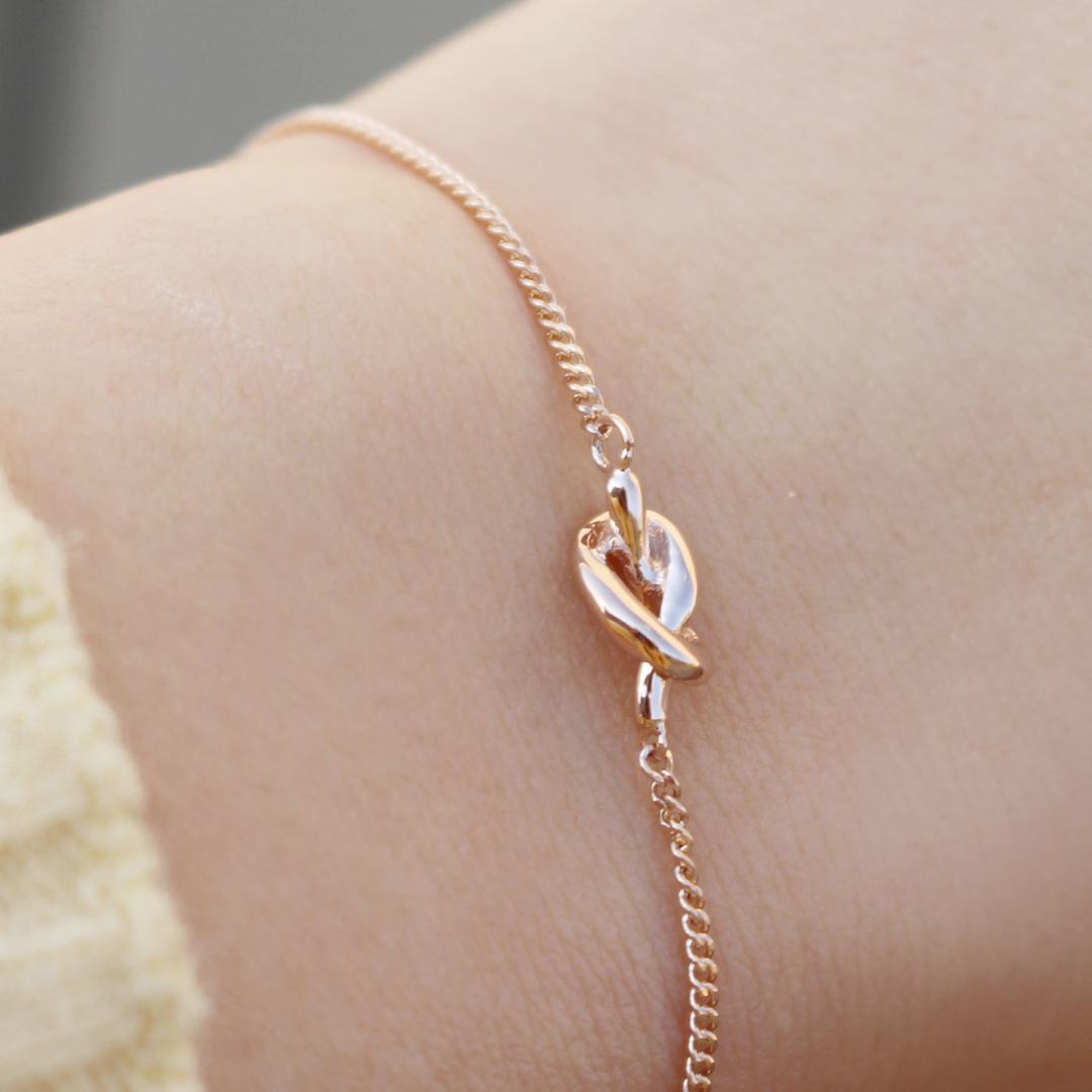 18K 14K 프레즐 팔찌