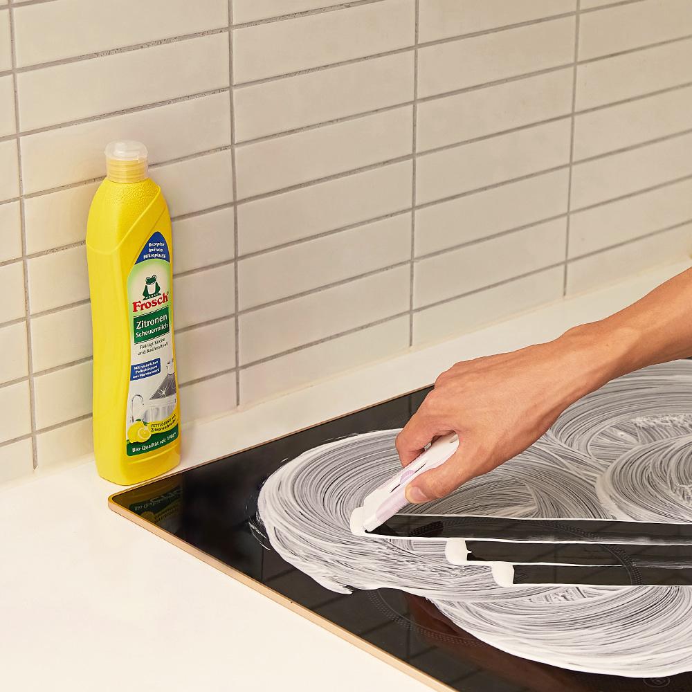 프로쉬 독일 레몬 인덕션클리너+스크래퍼 세트