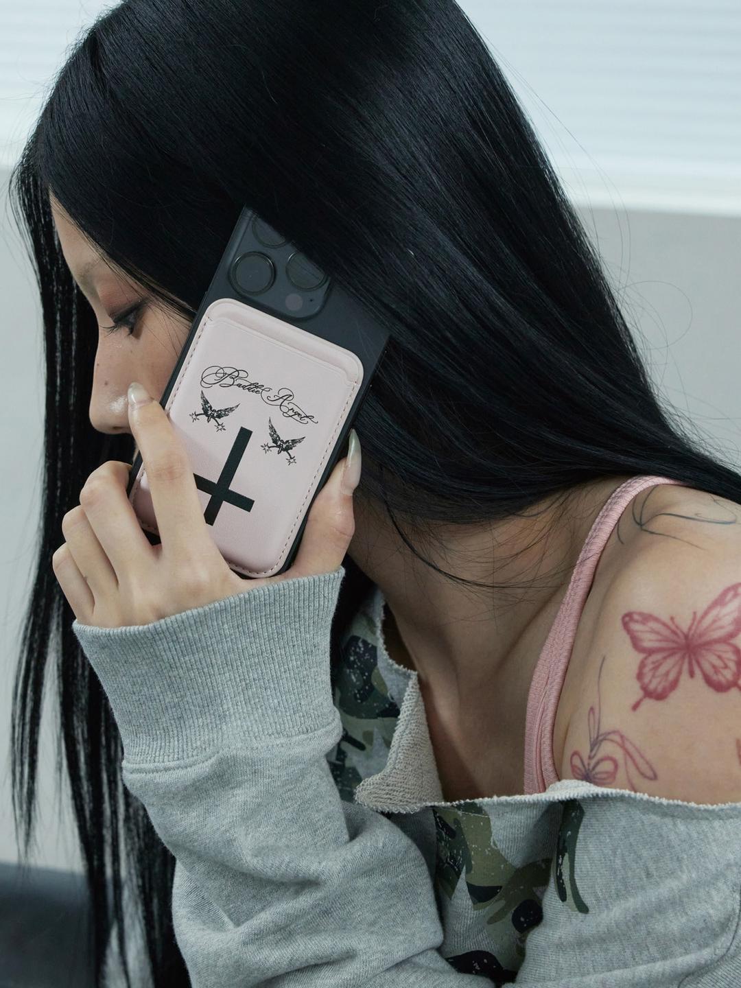 BA MAGSAFE CARD WALLET_INDI PINK