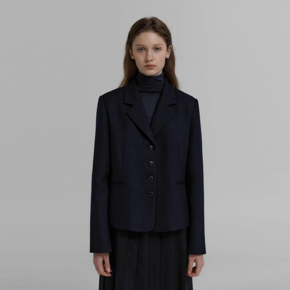 Meryl wool jacket (Navy)