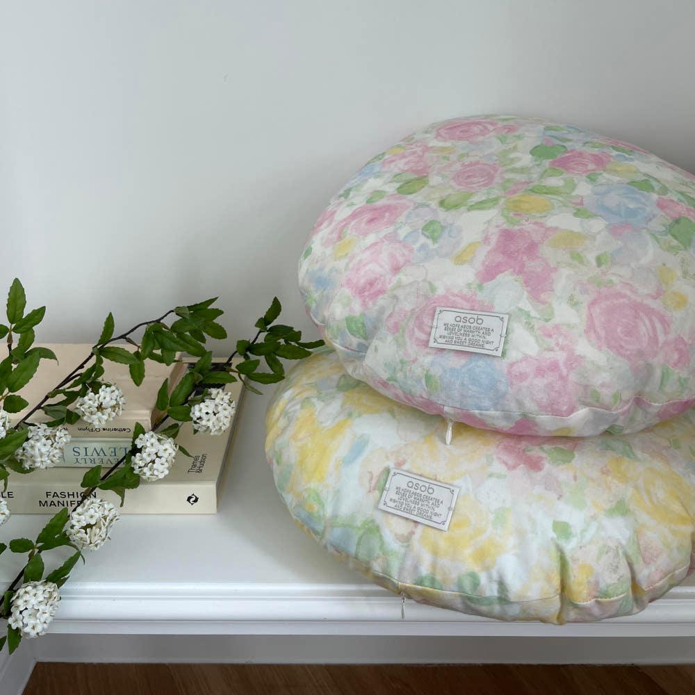 (무료배송)아소브 엘렌 원방석커버 2size 2color