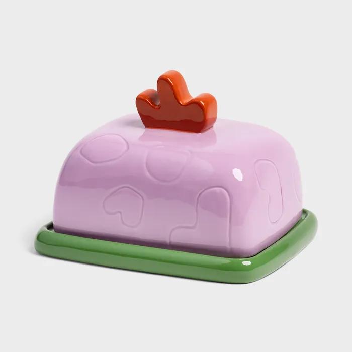 BUTTER DISH SKETCH - LILAC