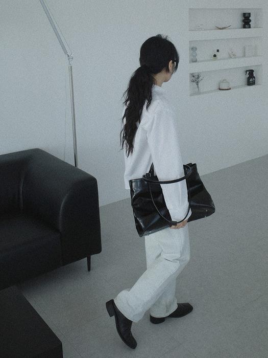 essence shopper bag black 에센스 쇼퍼 백 블랙 컬러