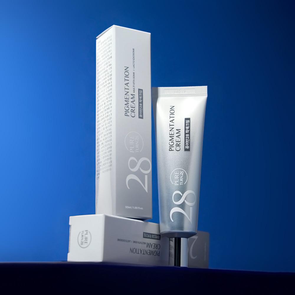 퓨어턴28 착색크림 미백 화이트닝 색소침착 착색전용크림 50ml