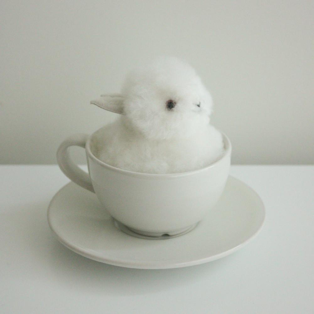 [아르떼알파카] 페루 직수입 알파카 토끼인형(S size)